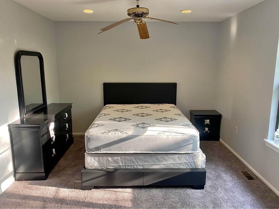 Brand New Complete Bed With Orthopedic Mattress And Boxspring For $349