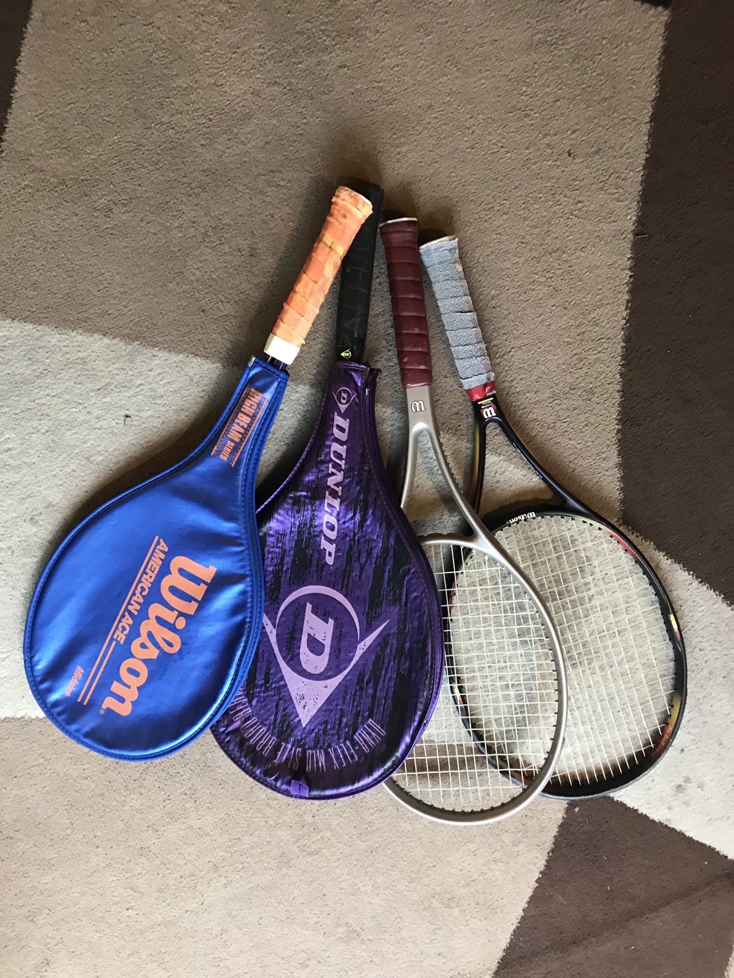 Tennis rackets- great condition