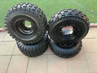 yamaha raptor 700 660 450 350 250  warrior banshee yfz 450  tires and rims          quad atv tires atv quad wheels