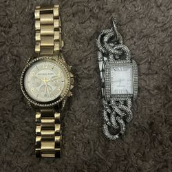 2 Michael Kors Watches 