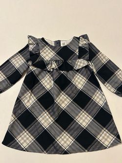 Just One You by Carter's Plaid Long-Sleeve Dress, Size 18 Months
