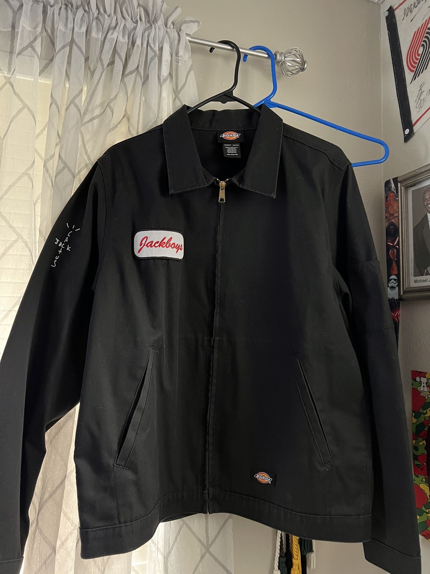Cactus Jack by Travis Scott x Dickies JACKBOYS Work Jacket 'Black'