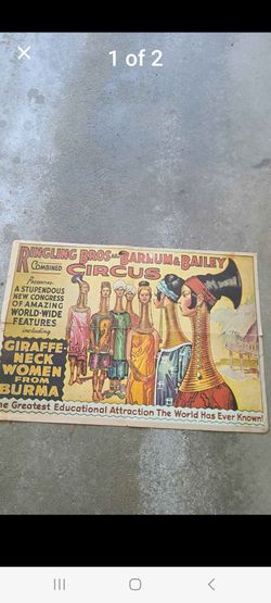 Vintage poster ,some flaws