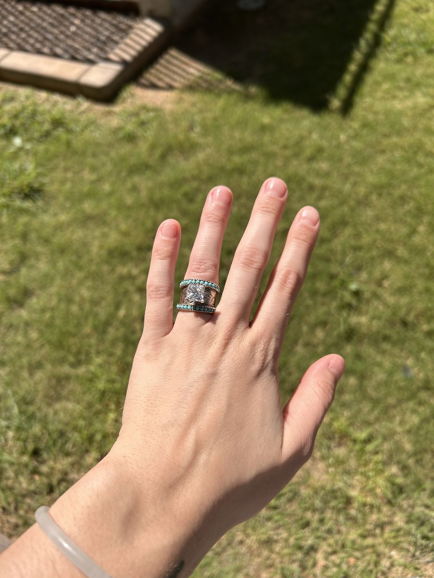 Western engagement ring 