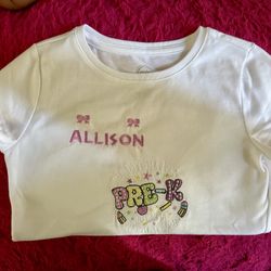 Custom  Embroidery Back To School Shirts 