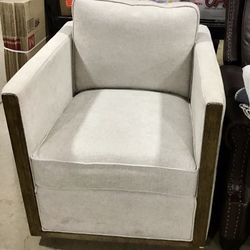 Fabric Swivel Chair 