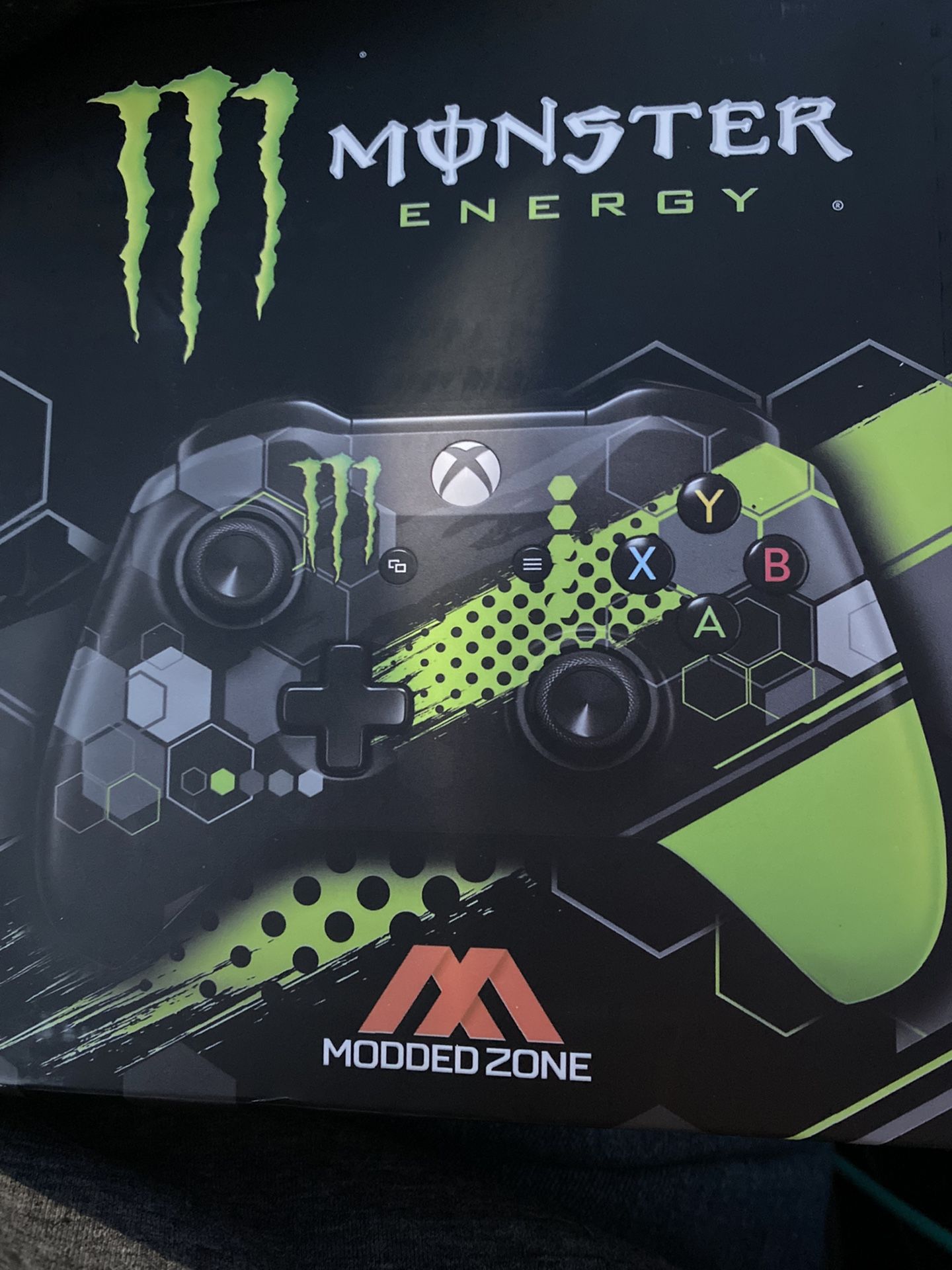 !!! Very Rare !!! Monster Energy Xbox One Controller