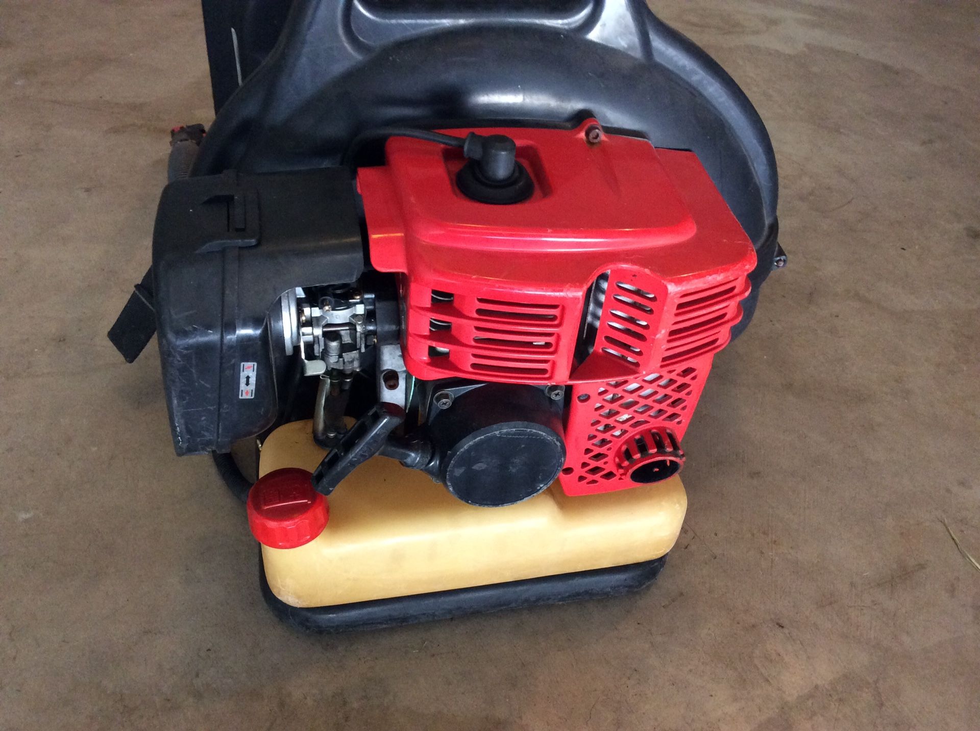 Non running shindaiwa commercial backpack blower