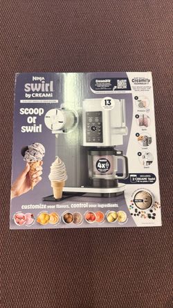 Ninja Swirl By Creami Scoop & Swirl 13-in-1 Soft Serve & Ice Cream Machine - NEW