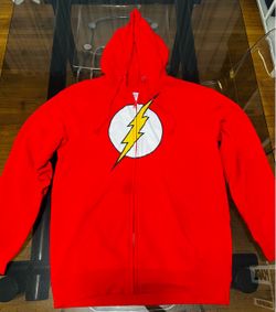 FLASH MEN COSTUME HODDIE SIZE M