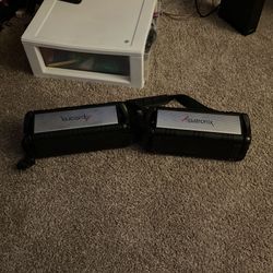 2 Alpatronix Bluetooth Speakers