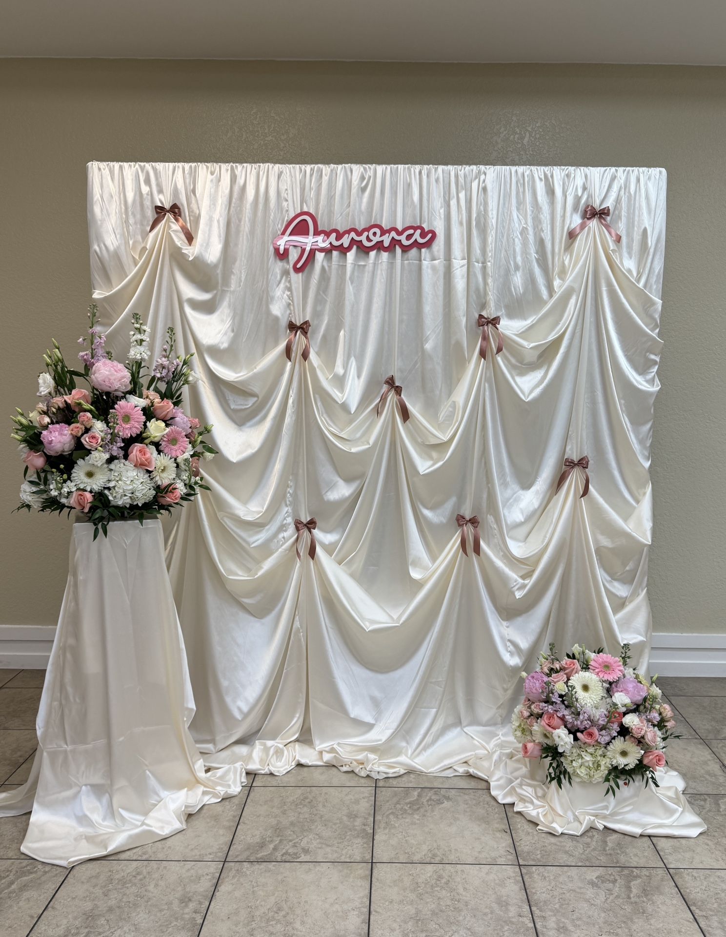 Handmade Backdrop 🎀