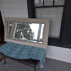 Antiqued Decorative Mirror