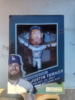 Justin Turner Walk Off HR bobblehead dodgers