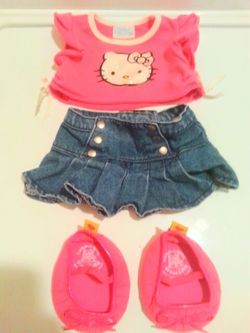 Build a bear outfit with shoes