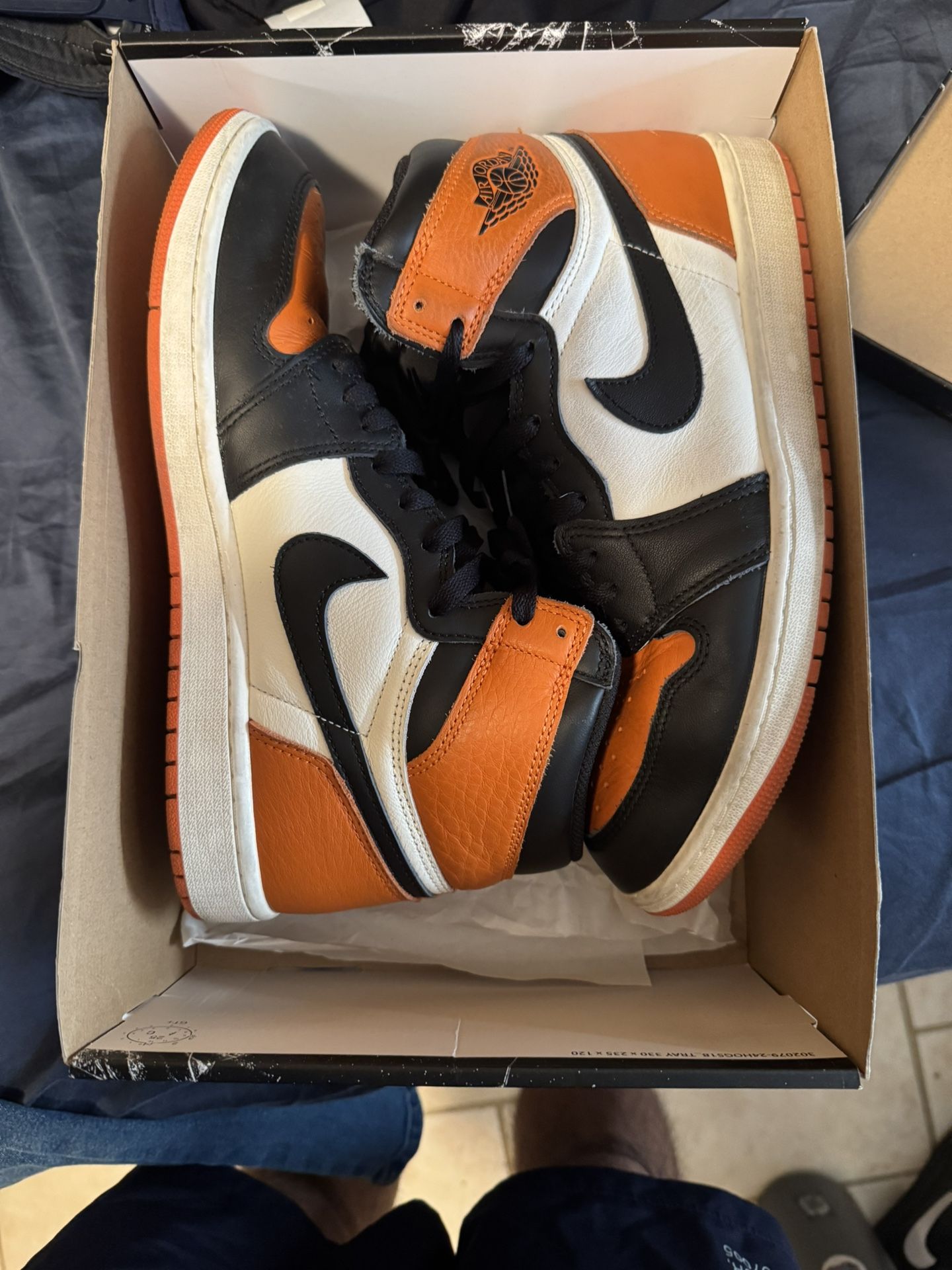 Air Jordan 1 Shattered Backboards Size 10.5