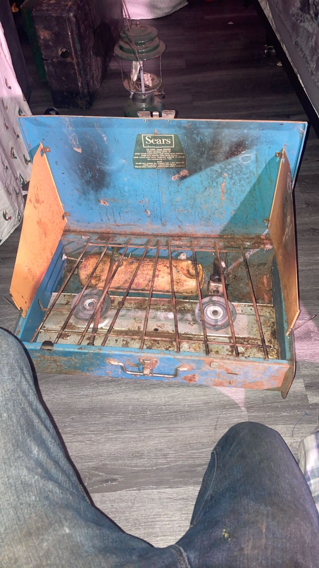 Antique Camping Stove