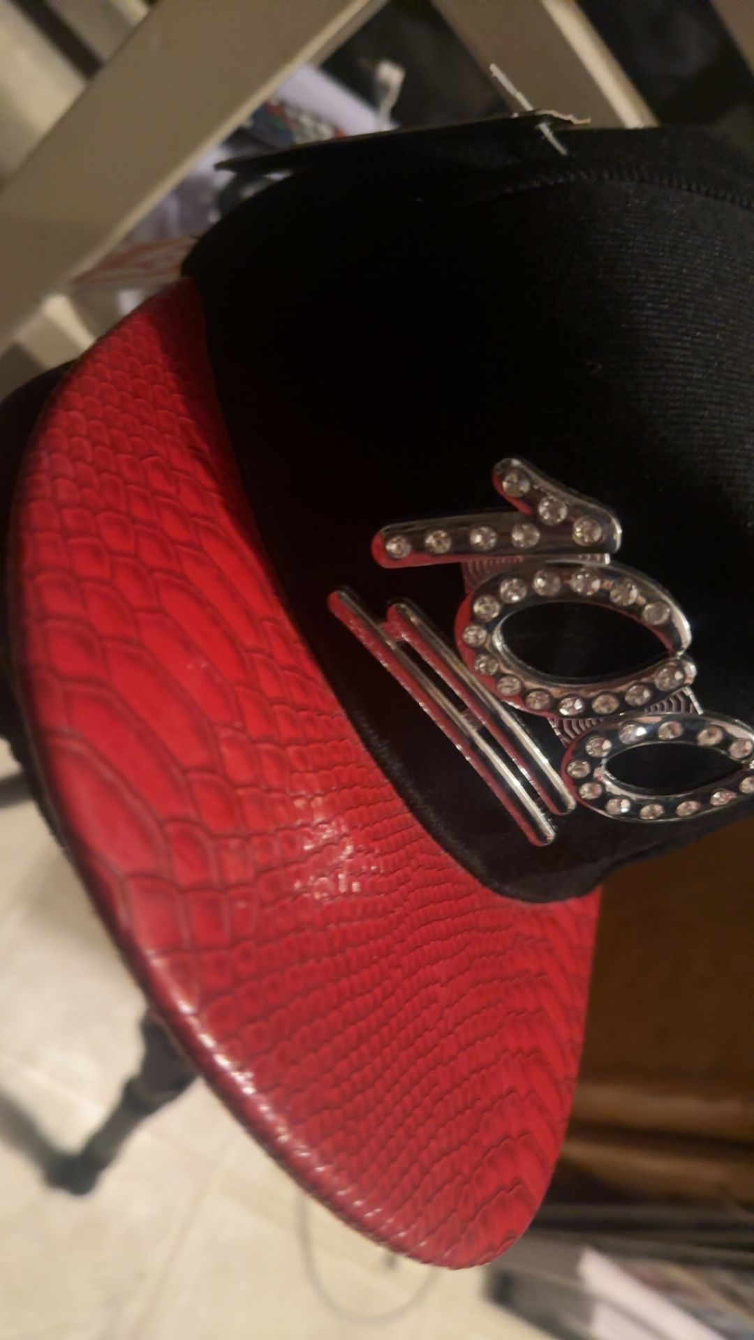 Red & black 100 SnapBack