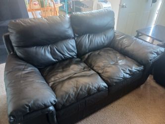 Leather Sofa Set