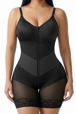 YIANNA V-Shaped Shapewear Moldeadoras Faja for Women Tummy Control  with Zipper Closure Womenswear Moldadoras Faja