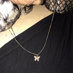 Butterfly Necklace 