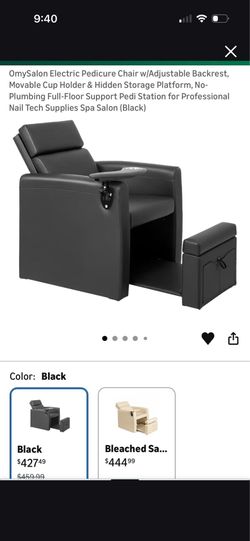 Pedicure chair