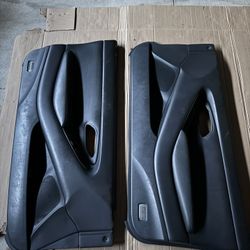 Used 99-00 2001 2002 Honda Accord Coupe Left And Right Door Panel Car Part Interior Oem 