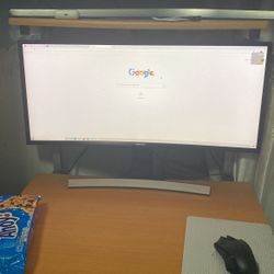 Curved Samsung Monitor
