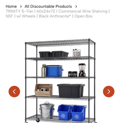 Metal shelf big size