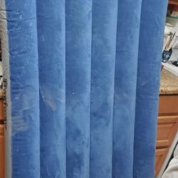 Blue Inflatable Air Mattress Electric pump Built-in