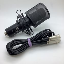 Rockville RCM PRO Studio / Recording condenser Microphone W/cord 