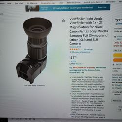 Canon right Angle View Finder