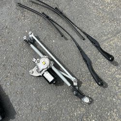 BMW 3 Series F30 Windshield Wipers And Motor