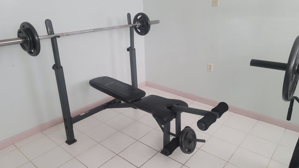 Olympic Weight Bench Incline, Flat