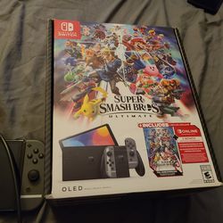 Nintendo Switch Oled Super Smash Bros Ultimate Edition