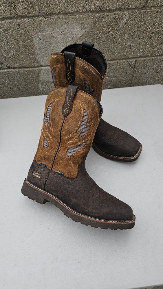 Size 11 EE Ariat Work Boots Steel Toe