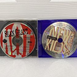 90s Collector CD Bundle - Rare Sean Grant Promo & NKOTB Purple Edition