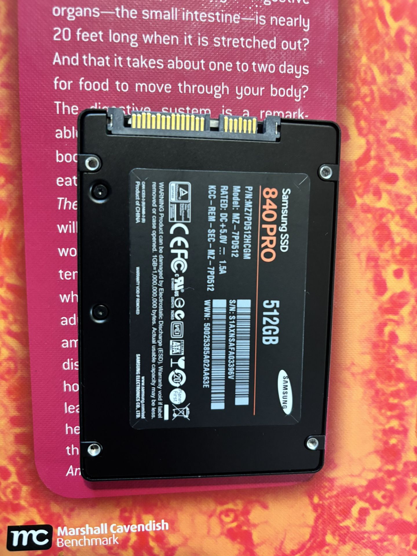 Samsung SSD 840 PRO 512 GB