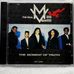 Milli Vanilli The Moment of Truth CD 1991 BMG Pacific Hansa Australia Import