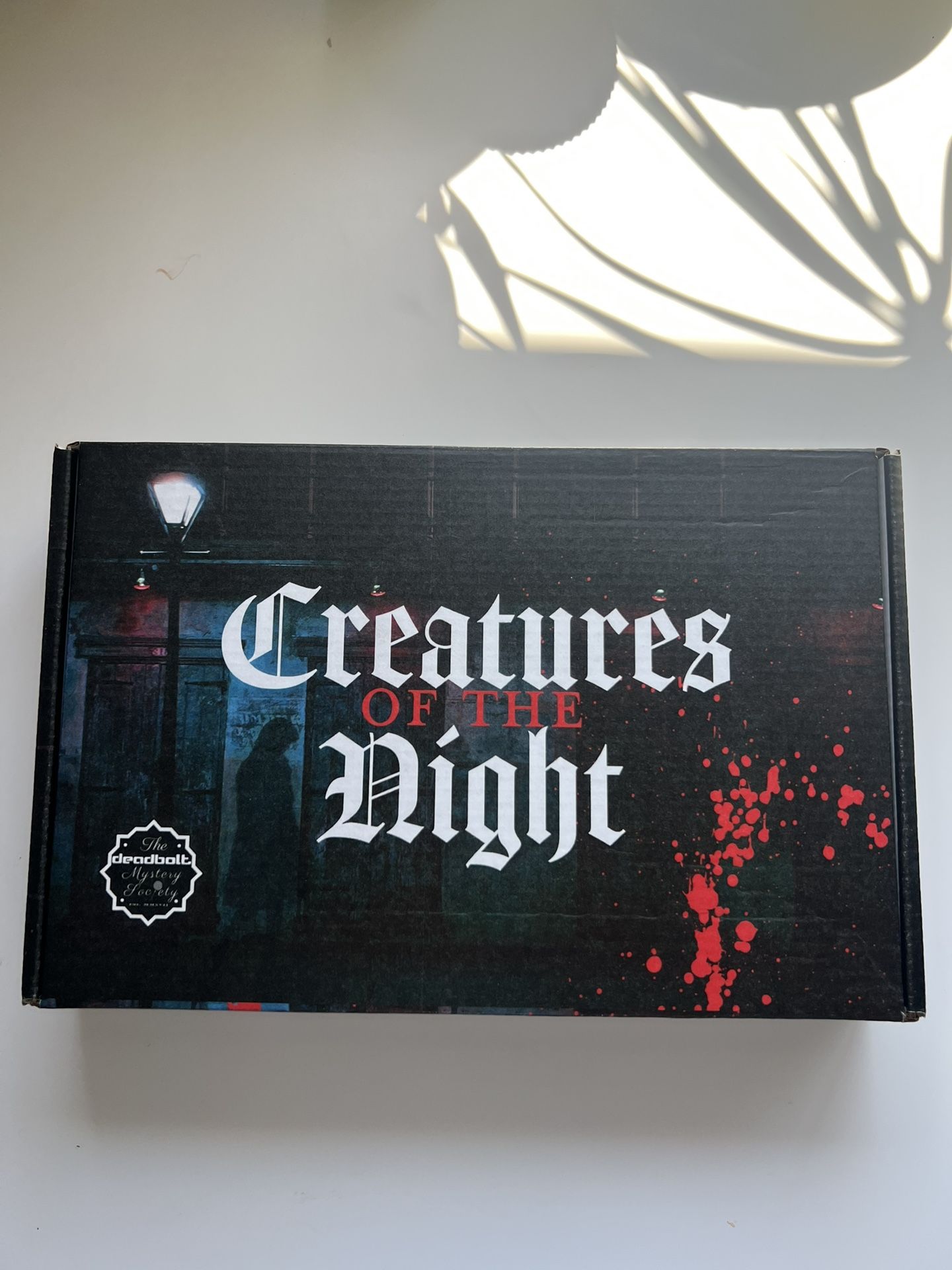 Deadbolt Mystery Society Creatures Of The Night Game