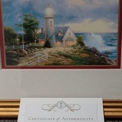 Thomas Kincade Light House Paintings
