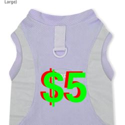 Dog Cooling Vest, Breathable & Stretchy Summer Dog Clothes, Quick-Dry Sleeveless Sports Shirt Tank Top, Sun Protection Pet Shirt for Medium & Large Do