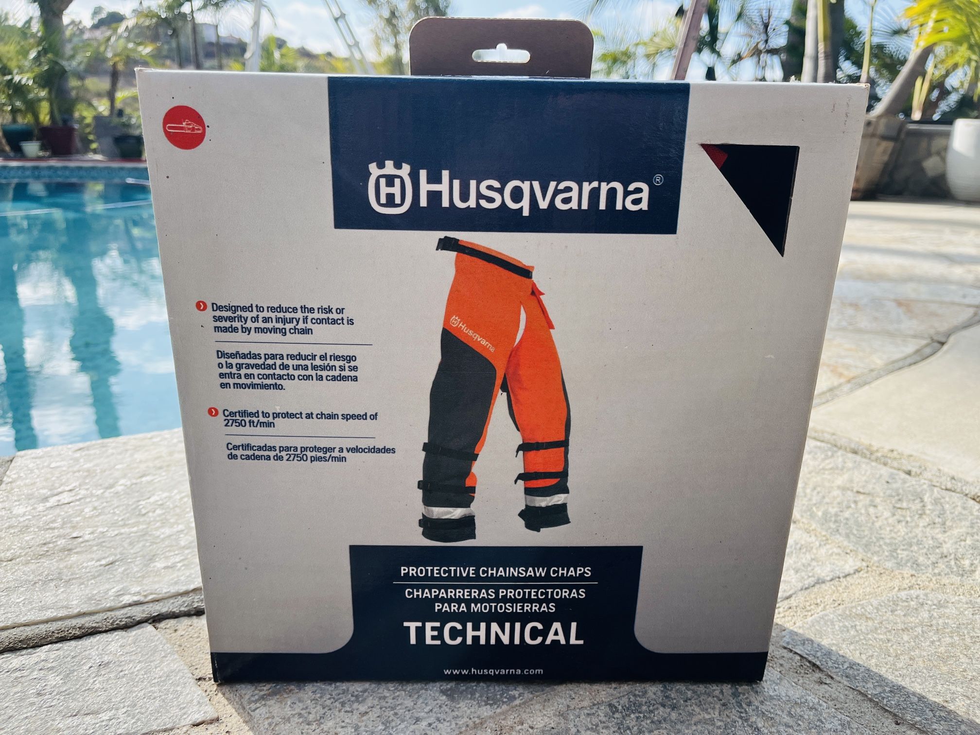 Husqvarna Technical Apron Wrap Chainsaw / Weed Wacker Chaps 36" - 38"