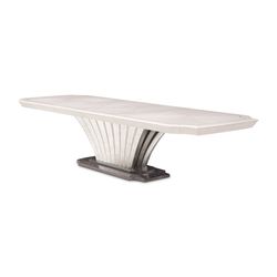 Fantosini Silver Mist Pedestal Dining Table