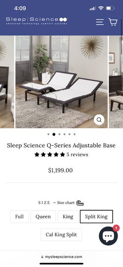 Sleep Science Q-Series Adjustable Base