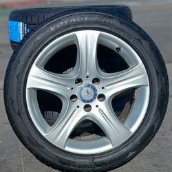 17" Mercedes Benz MB Factory Stock OEM Wheels & Tires BRAND NEW Setof4 