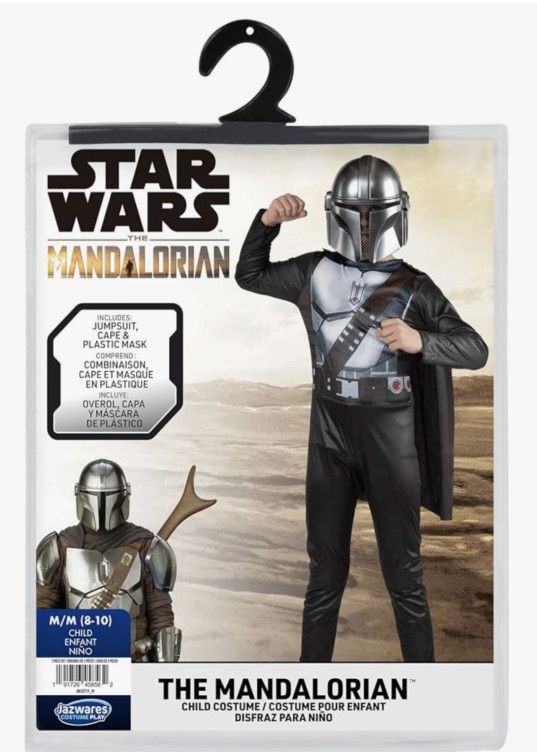 Star wars The Mandalorian
Size S ( 5-7) Halloween