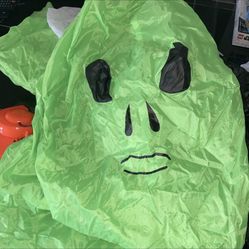 Adults Inflatable Halloween Funny Blow up Cosplay Party Costume - Hold by Alien