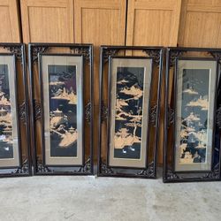 Oriental Wall Decor Set