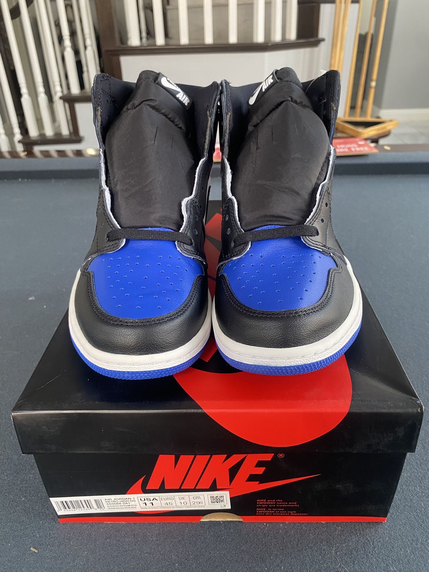 Jordan Retro High OG White Game Royal